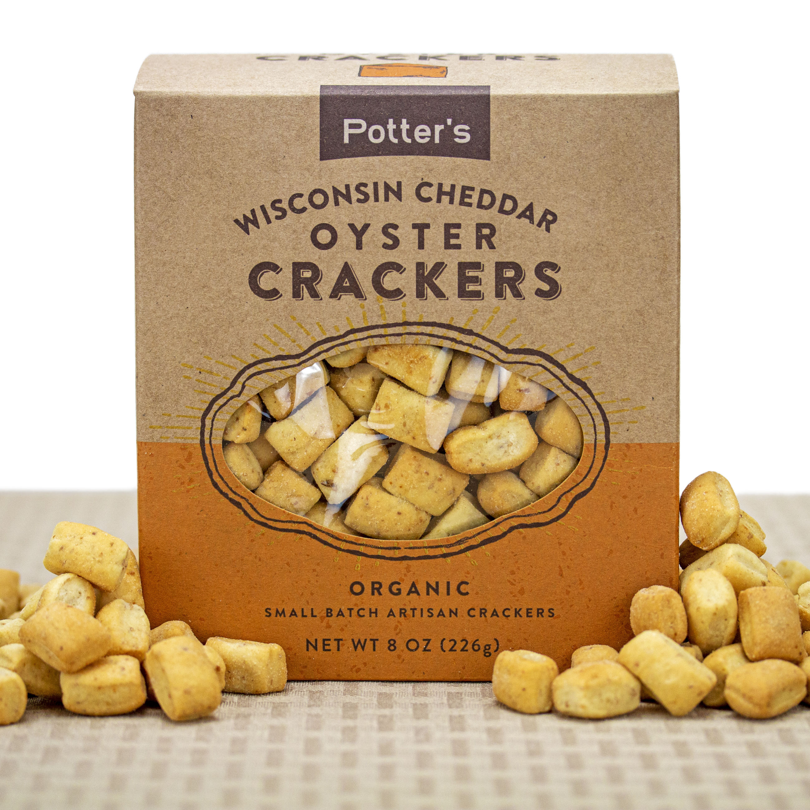 Wisconsin Cheddar Oysters Potters Crackers